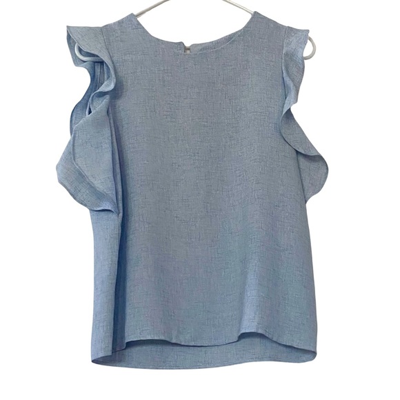 Blouse with Ruffle Accent - Picture 1 of 4